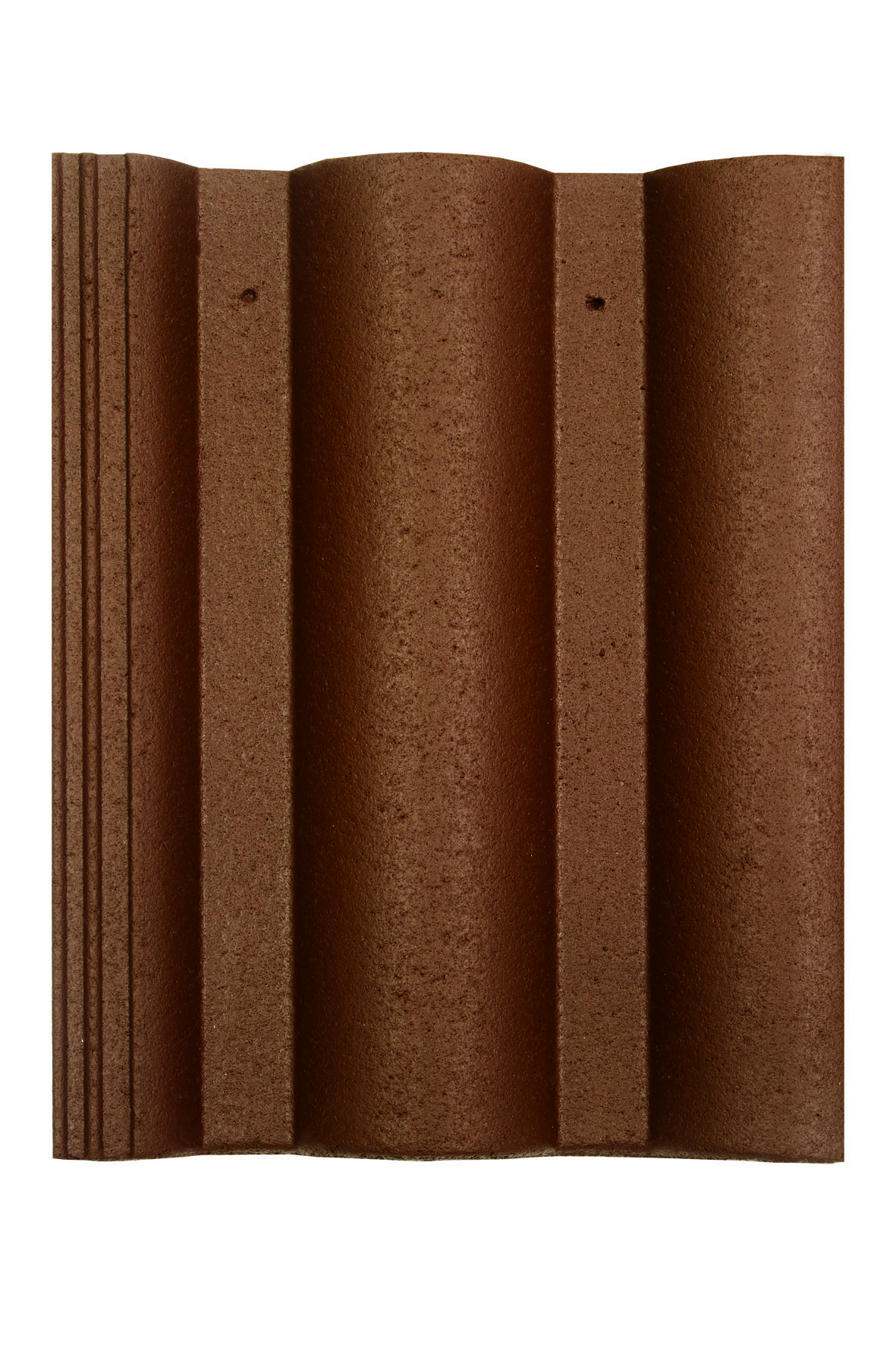 Terrán Danubia Colorsystem barna szellőzőcserép