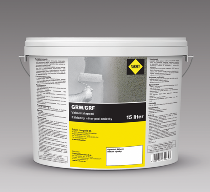 Sakret GRW vakolat alapozó 5l