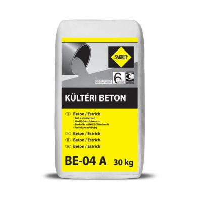Sakret BE04-A kültéri esztrich beton